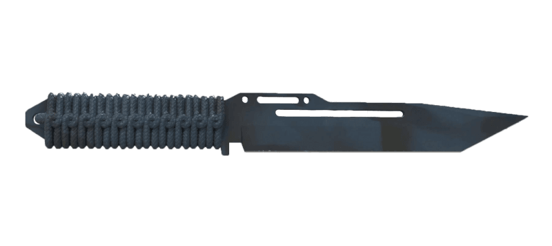 ★ Paracord Knife | Night Stripe (Field-Tested)