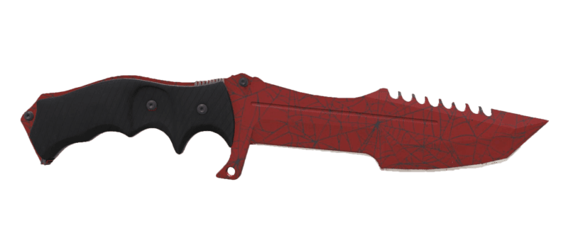 ★ Huntsman Knife | Crimson Web (Field-Tested)