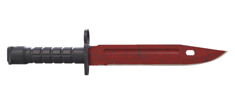 ★ Bayonet | Crimson Web (Battle-Scarred)