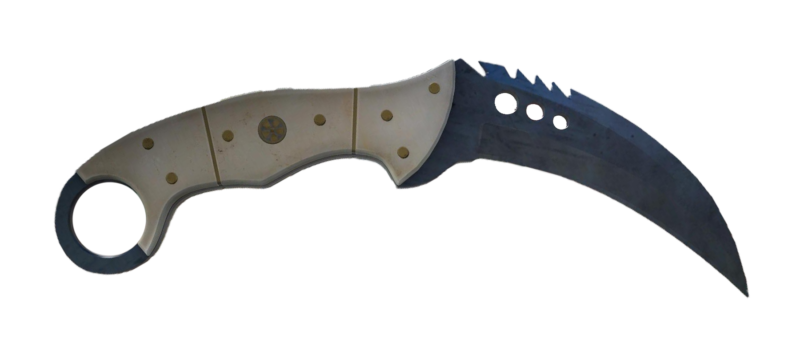 ★ Talon Knife | Blue Steel (Battle-Scarred)