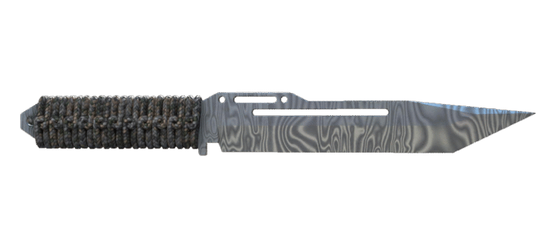 ★ Paracord Knife | Damascus Steel (Field-Tested)
