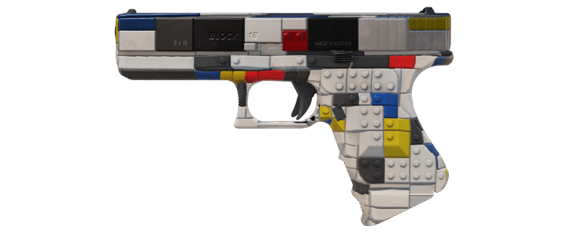 StatTrak™ Glock-18 | Block-18 (Factory New)
