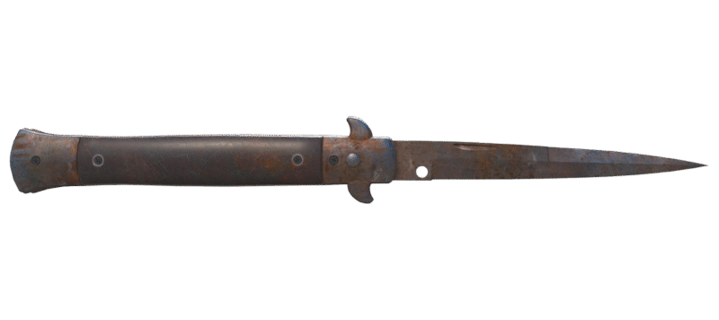 ★ Stiletto Knife | Rust Coat (Battle-Scarred)