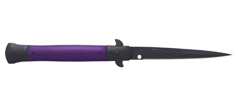 ★ Stiletto Knife | Ultraviolet (Battle-Scarred)