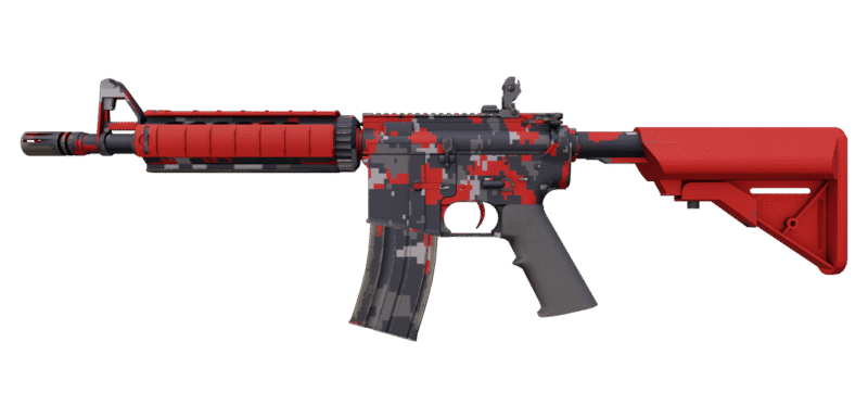 Souvenir M4A4 | Red DDPAT (Minimal Wear)