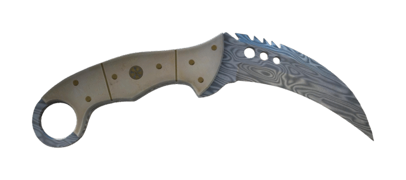 ★ Talon Knife | Damascus Steel (Well-Worn)