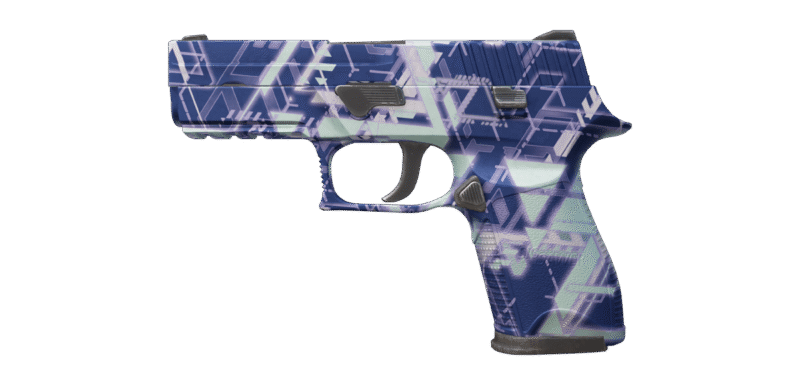 Souvenir P250 | Digital Architect (Minimal Wear)