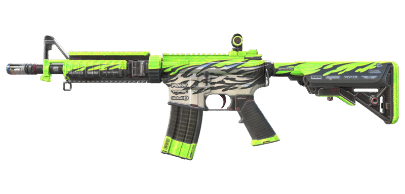 M4A4 | Full Throttle (Battle-Scarred)