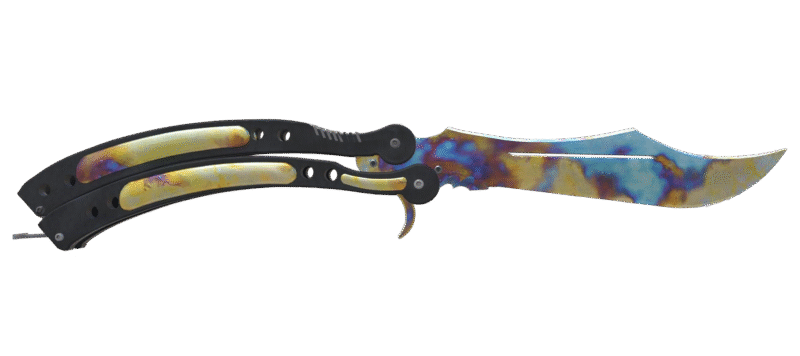 ★ Butterfly Knife | Case Hardened (Well-Worn)
