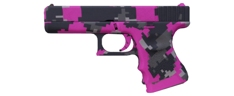 Souvenir Glock-18 | Pink DDPAT (Minimal Wear)