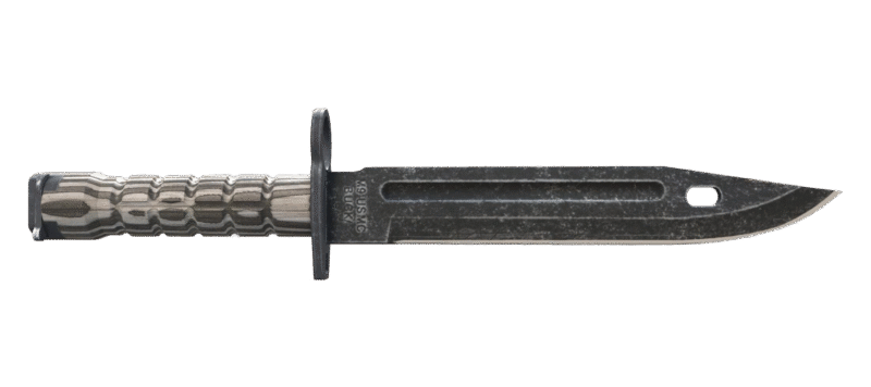 ★ Bayonet | Black Laminate (Well-Worn)