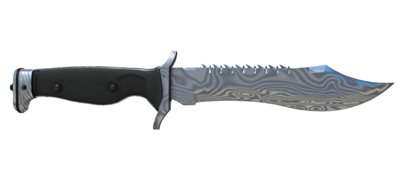 ★ Bowie Knife | Damascus Steel (Field-Tested)