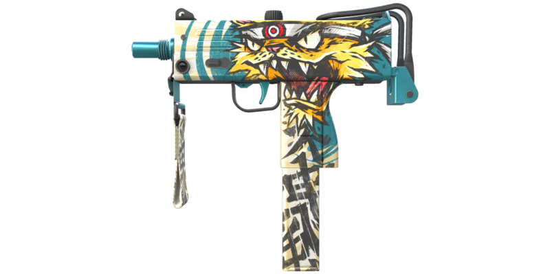 MAC-10 | Cat Fight (Minimal Wear)