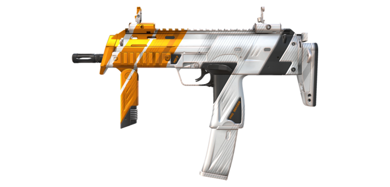 StatTrak™ MP7 | Amberline (Field-Tested)