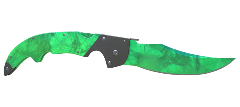 ★ Falchion Knife | Gamma Doppler Emerald (Minimal Wear)