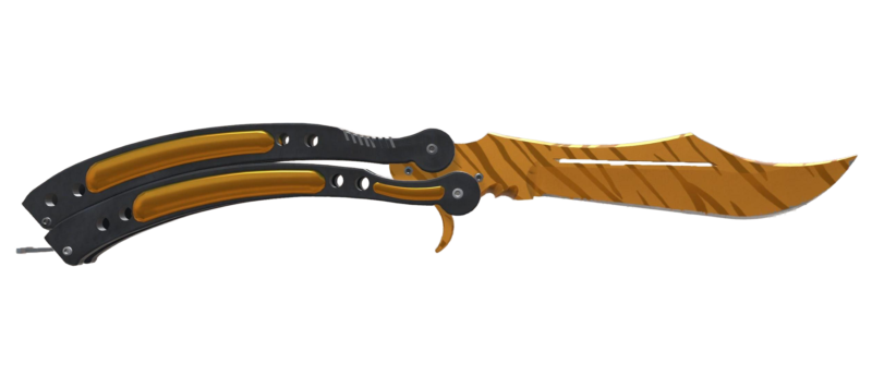 ★ Butterfly Knife | Tiger Tooth (Minimal Wear)