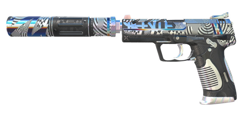 USP-S | Spiral Glitch (Field-Tested)