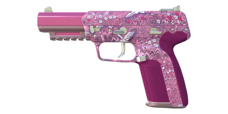Five-SeveN | Fraise Crane (Minimal Wear)